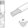 3044241 Phoenix Contact | Bloc de jonction pour conducteur de protection - UT 35-PE
