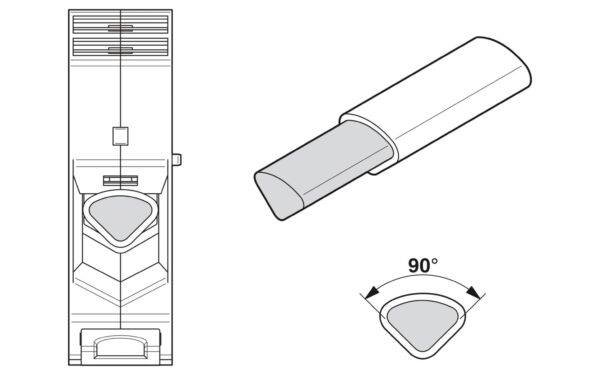 3044241 Phoenix Contact | Bloc de jonction pour conducteur de protection - UT 35-PE