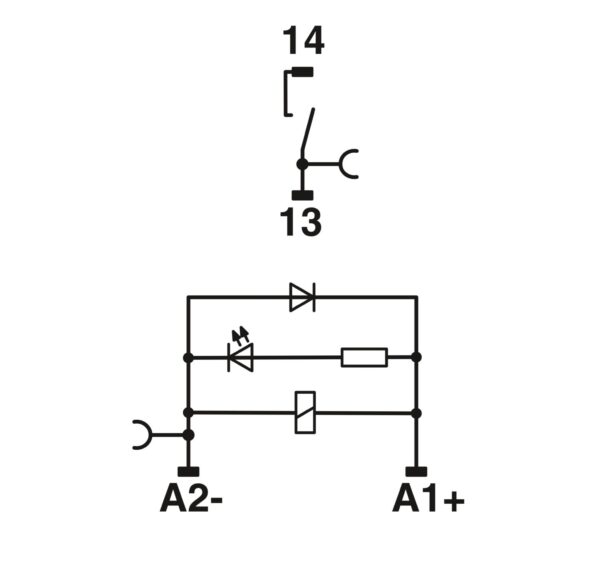 2903366 PHOENIX CONTACT | Module à relais - RIF-0-RSC-24DC/ 1