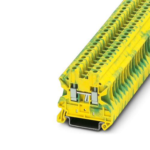3044128 - Phoenix Contact Bloc de jonction pour conducteur de protection - UT 4-PE