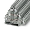 3214259 - Bloc de jonction à plusieurs étages - rail DIN Phoenix Contact UT 2.5-3L, A visser, Gris