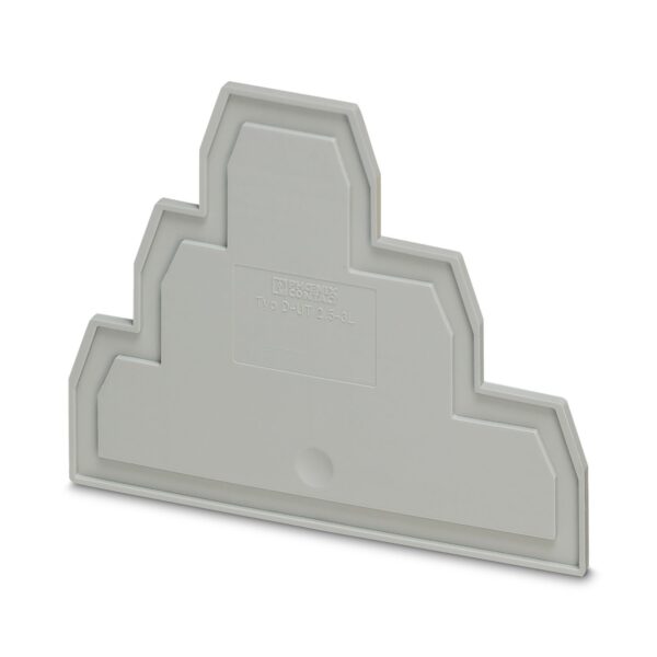 3214314 - Flasque d'extrémité Phoenix Contact, série D-UT 2.5-3L pour Bloc de jonction modulaire
