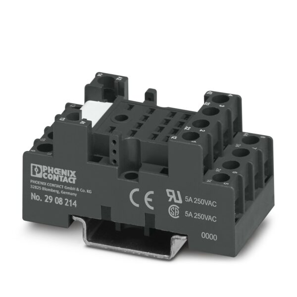 2908214 Phoenix Contact | Socle pour relais ECOR-2-BSC2-RT/4X21