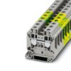 3044212 Phoenix Contact | UT 16-PE - Bloc de jonction pour conducteur de protection